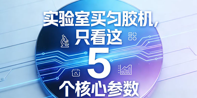 实验室买匀胶机，只看这 5 个核心参数