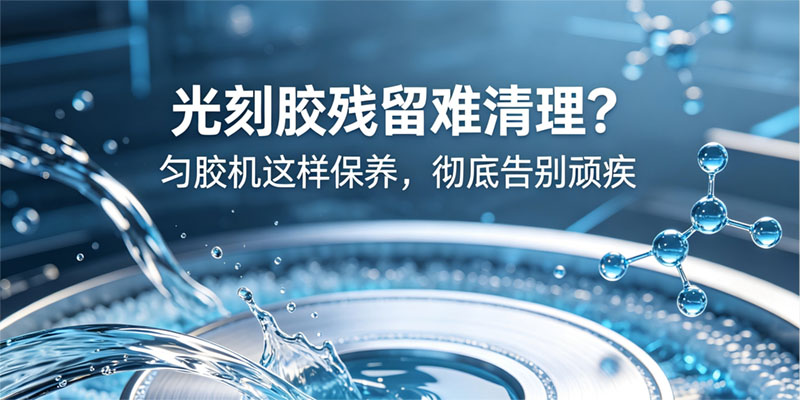 光刻胶残留难清理？匀胶机这样保养，彻底告别顽疾